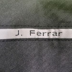 J. Ferrar black pin stripe dress pants.  Perfect condition.  36x34